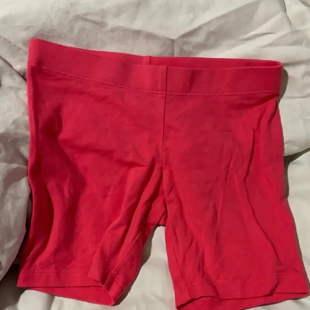 Colorful Girls' Shorts Set 4 mango pale pink and hot pink seashell like new